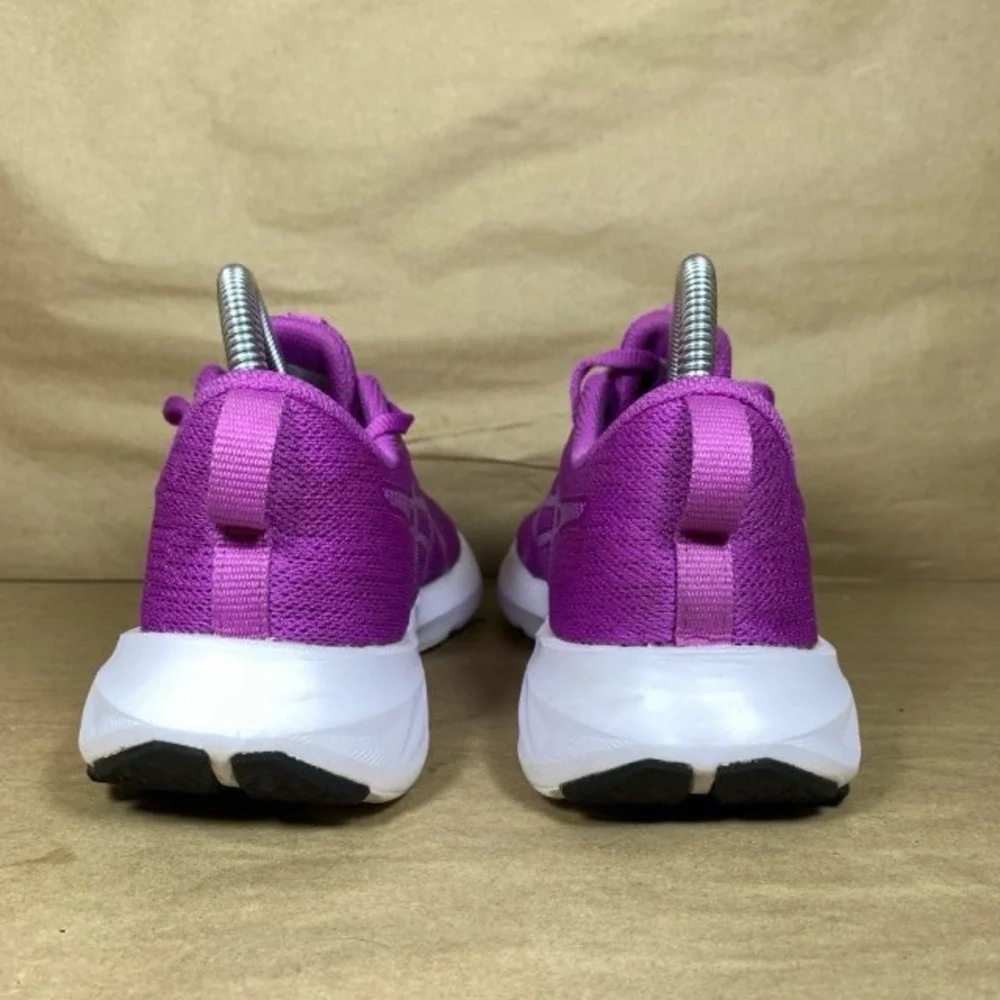 Asics Jolt 4 Running Shoes Mens 7 Purple Solid Mesh Lace Up Lightweight Sneakers